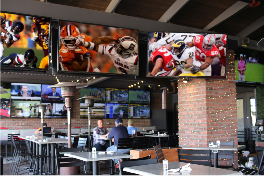 Bar and Restaurant TV and Sound Install - RevampIT Audio Video